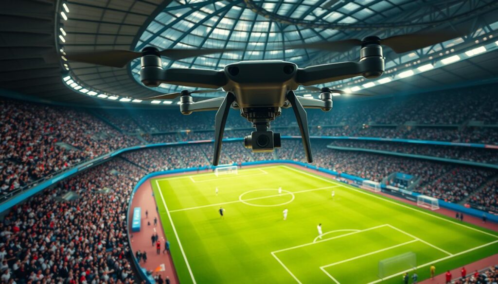 Penggunaan Drone dalam Siaran Langsung Piala Dunia