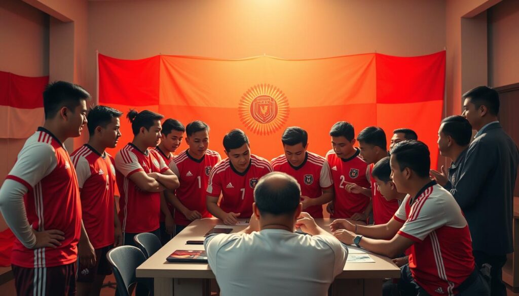 Kolaborasi Timnas Indonesia