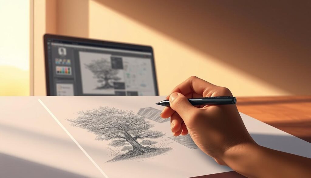 teknik shading digital