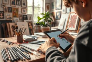 tutorial menggambar ilustrasi digital