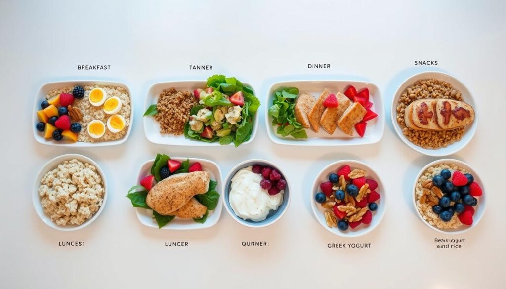 Contoh menu harian seimbang dengan protein berkualitas untuk mendukung latihan
