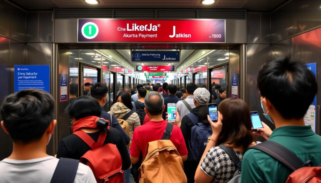 Penggunaan LinkAja untuk pembayaran transportasi umum di Jakarta Penggunaan LinkAja untuk pembayaran transportasi umum di Jakarta